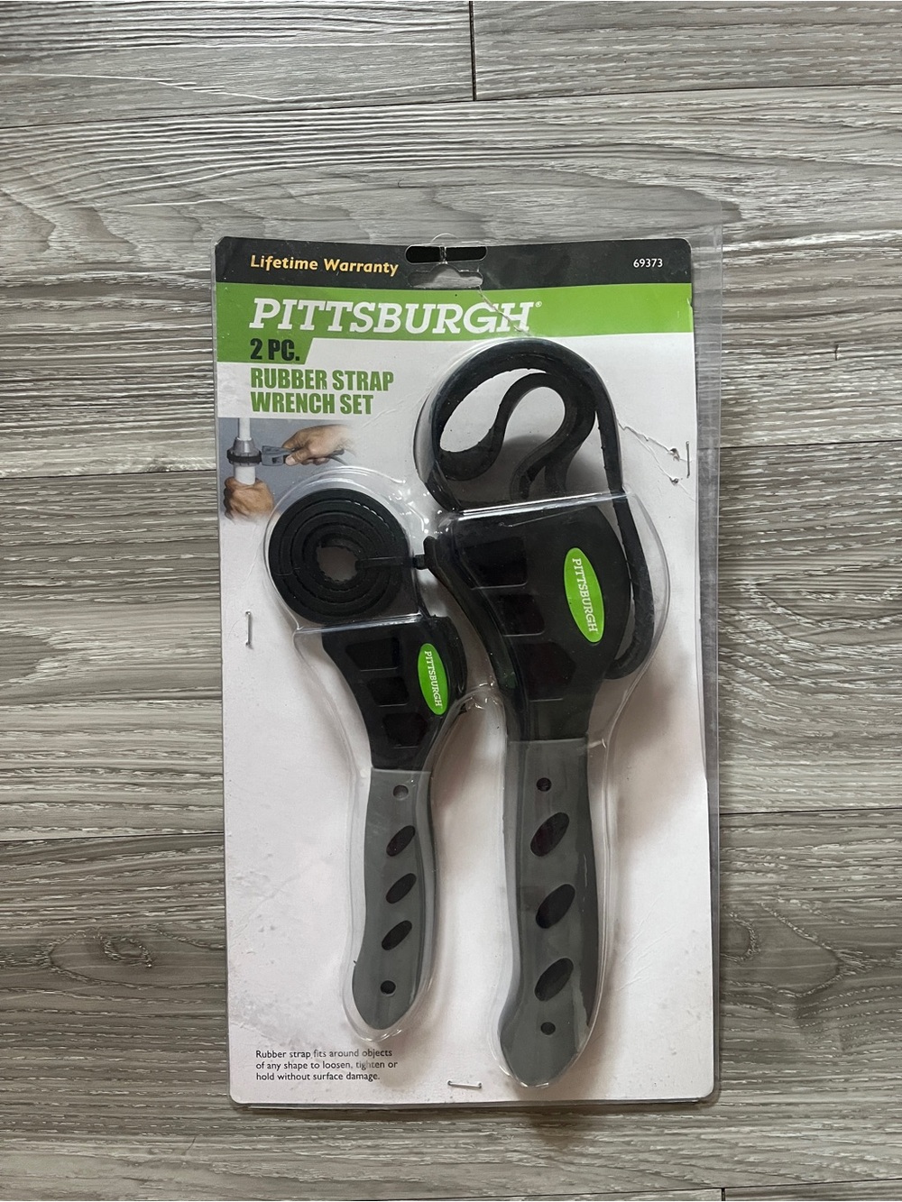 PITTSBURGH Rubber Strap Wrench Set - 2 Piece - New